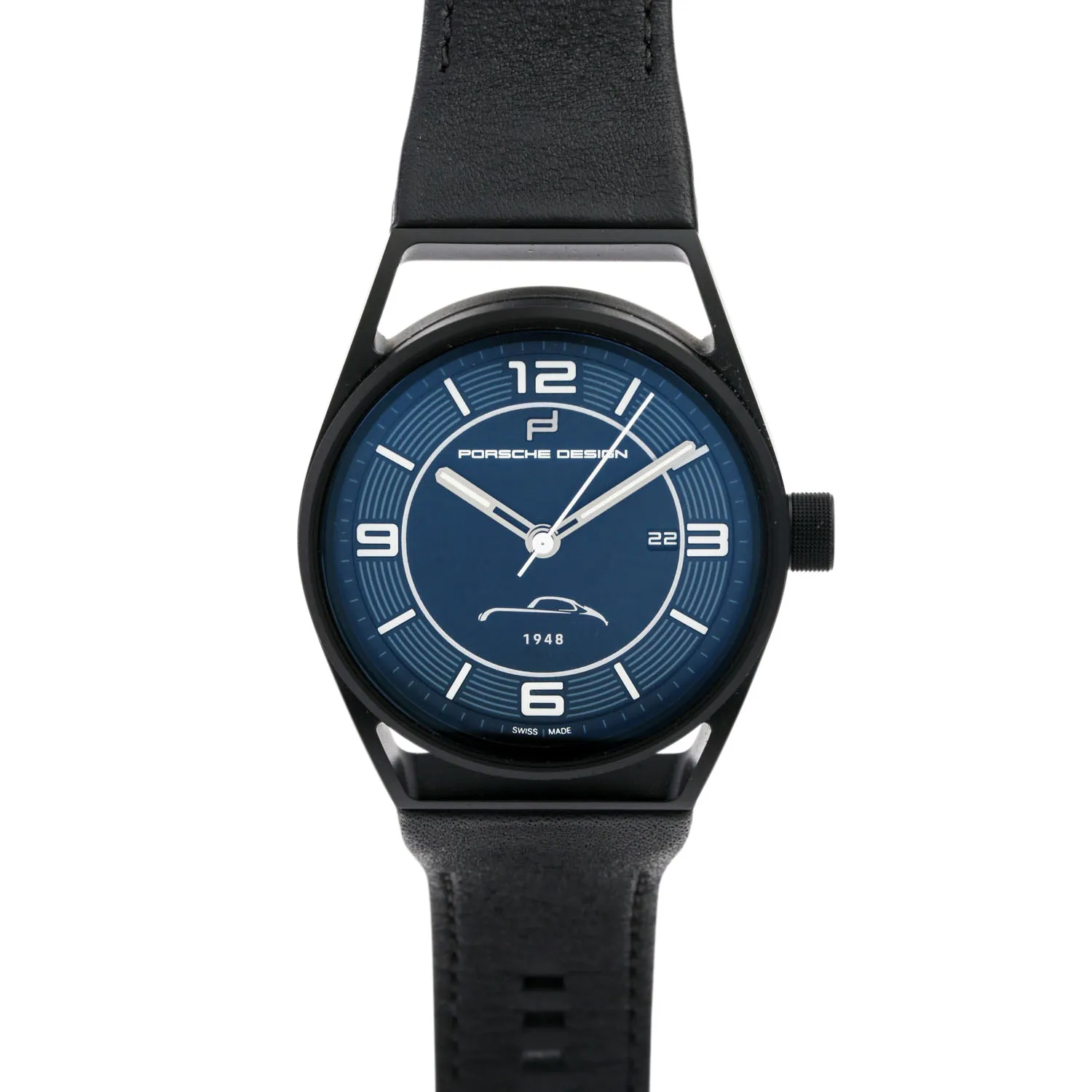 Porsche Design 1919 6020.3.02.303.07.2 42mm Titanium Blue