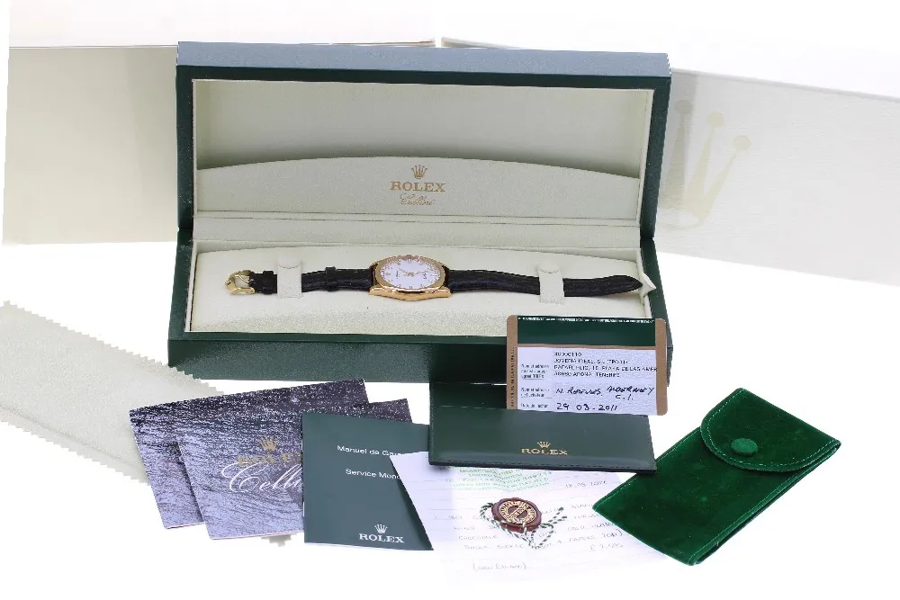 Rolex Cellini Danaos 4243 38mm White gold White 1