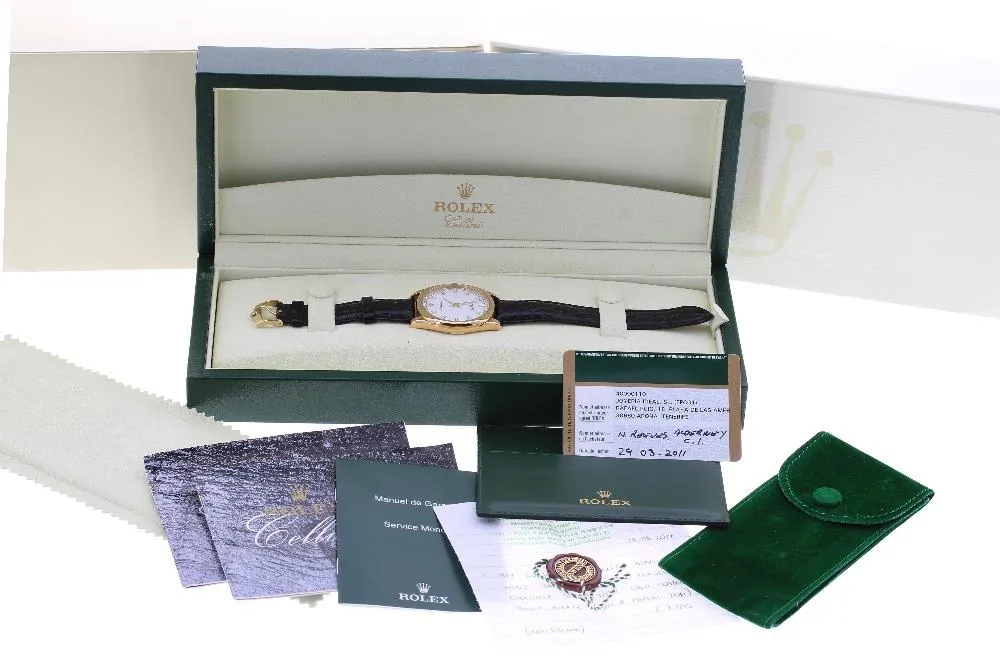 Rolex Cellini Danaos 4243 38mm White gold White