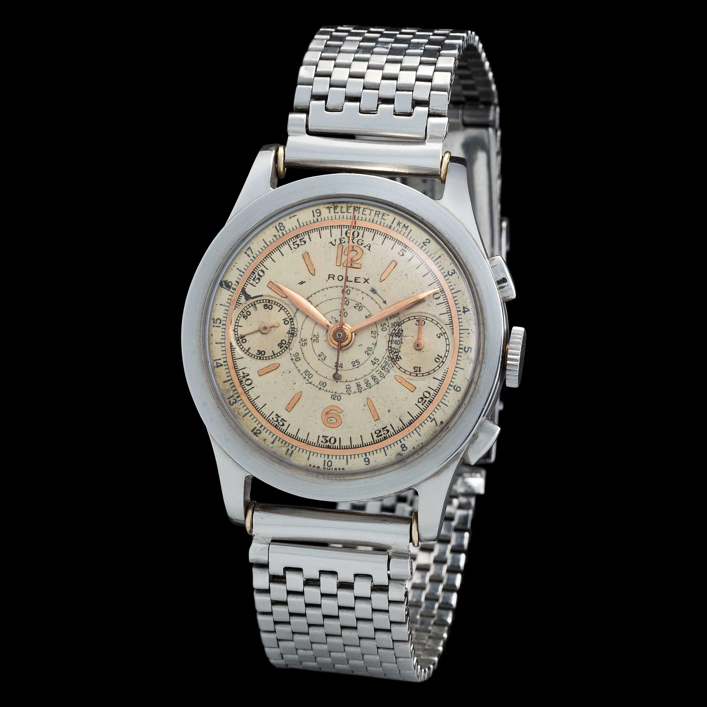 Rolex Chronograph 2811 33mm Stainless steel Silver