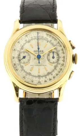 Rolex Chronograph 3055 30mm Yellow gold White