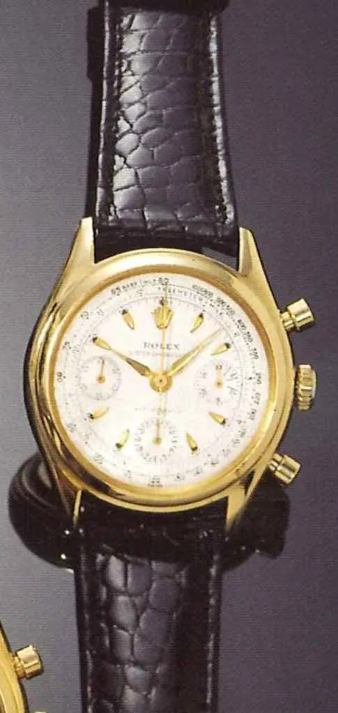 Rolex Chronograph 36mm Yellow gold White