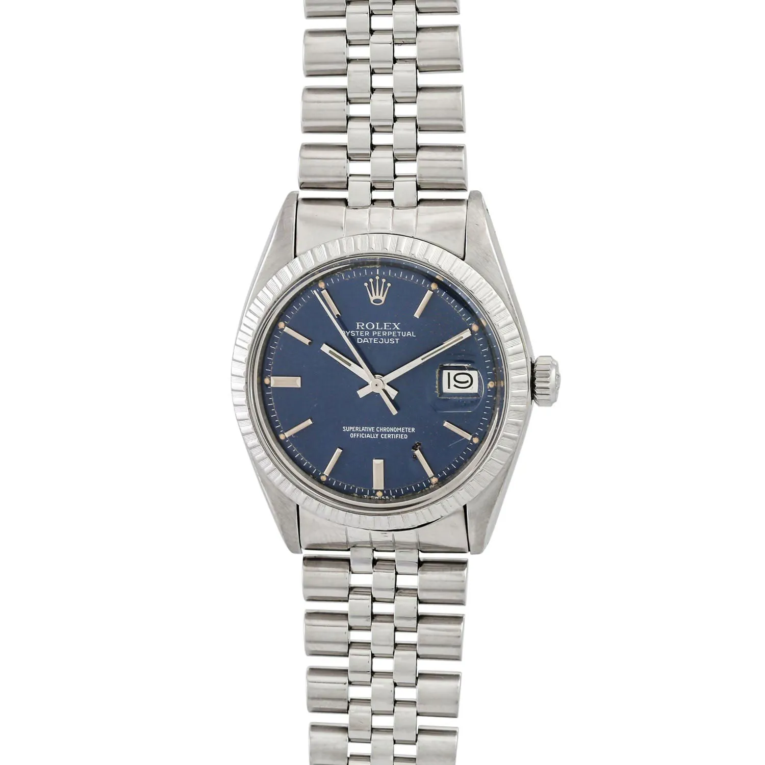 Rolex Datejust 1603 36mm Stainless steel Blue