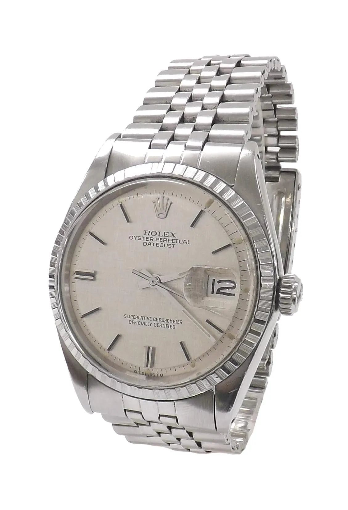 Rolex Datejust 1603 36mm Stainless steel Guilloché