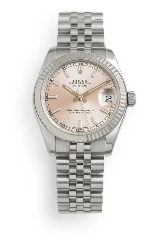 Rolex Datejust 31 178274 31mm Stainless steel Salmon