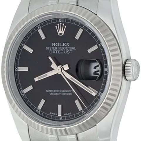 Rolex Datejust 36 116234 36mm Stainless steel Black