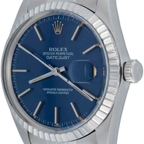 Rolex Datejust 36 16030 36mm Stainless steel Blue