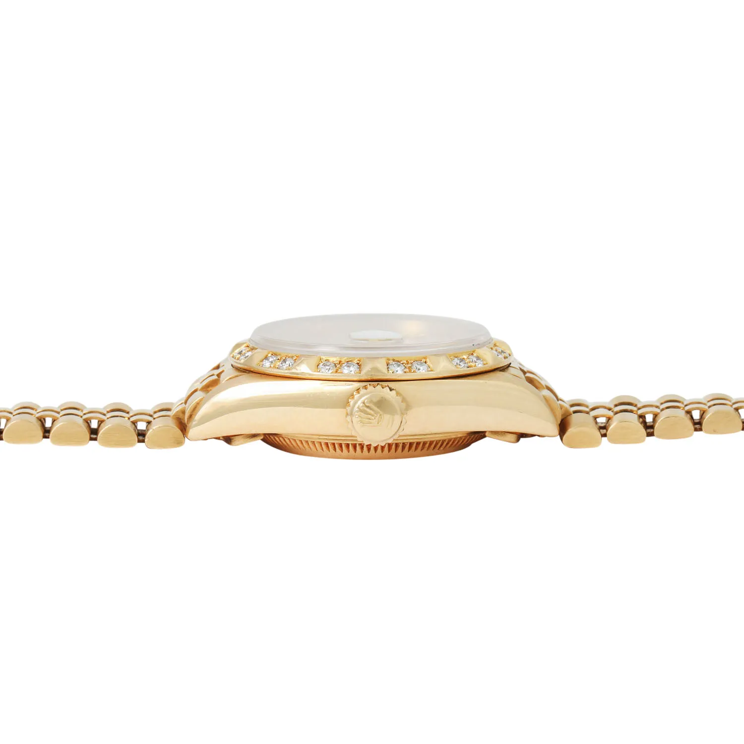 Rolex Lady-Datejust 69258 26mm Yellow gold Cream 2