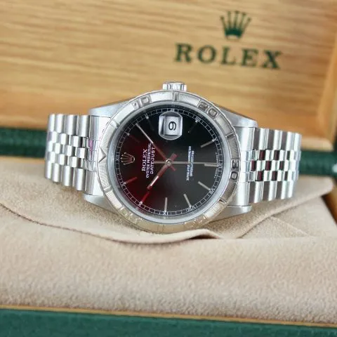 Rolex Datejust Turn-O-Graph 16264 36mm Stainless steel Black