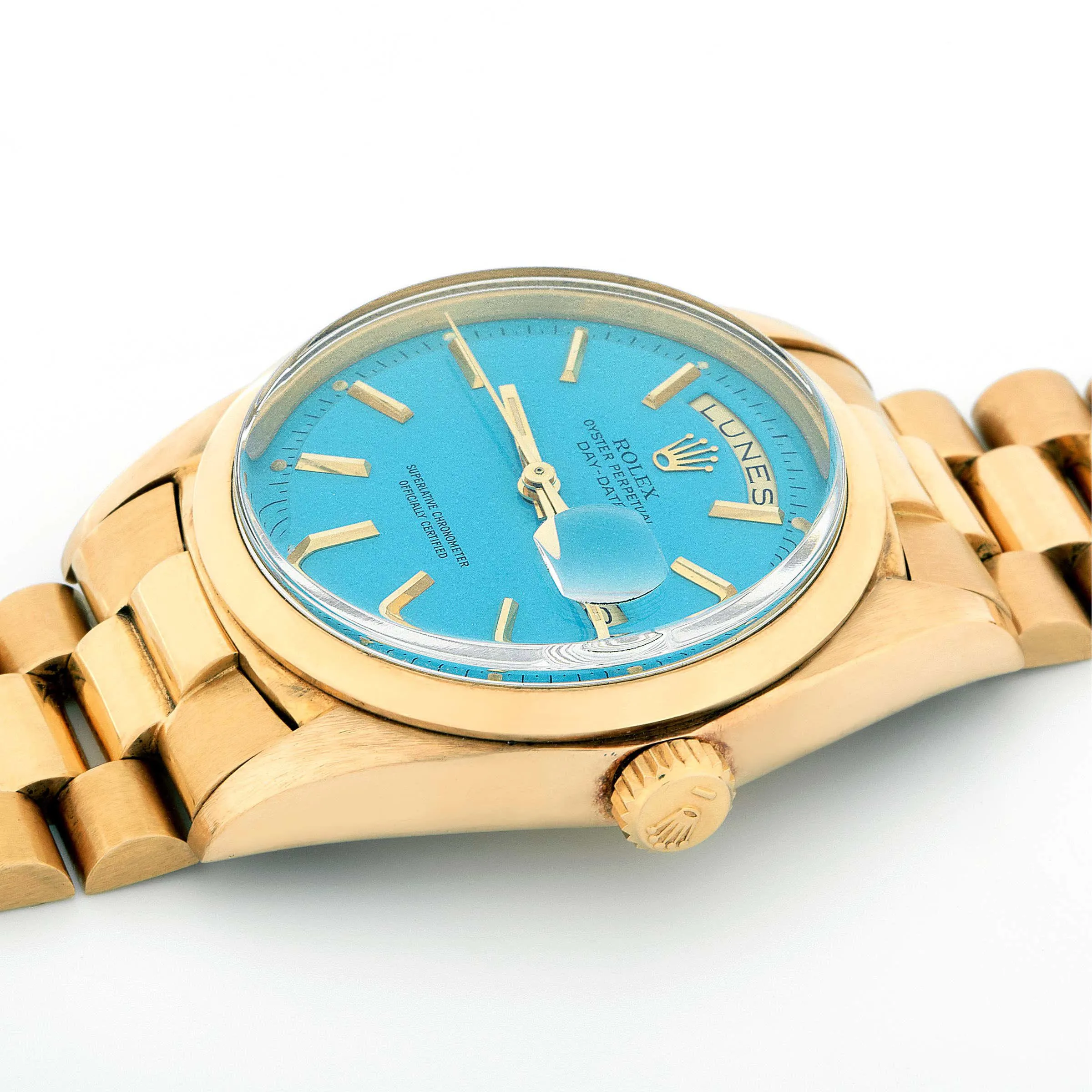 Rolex Day-Date 36 1802 36mm Yellow gold Turquoise 1