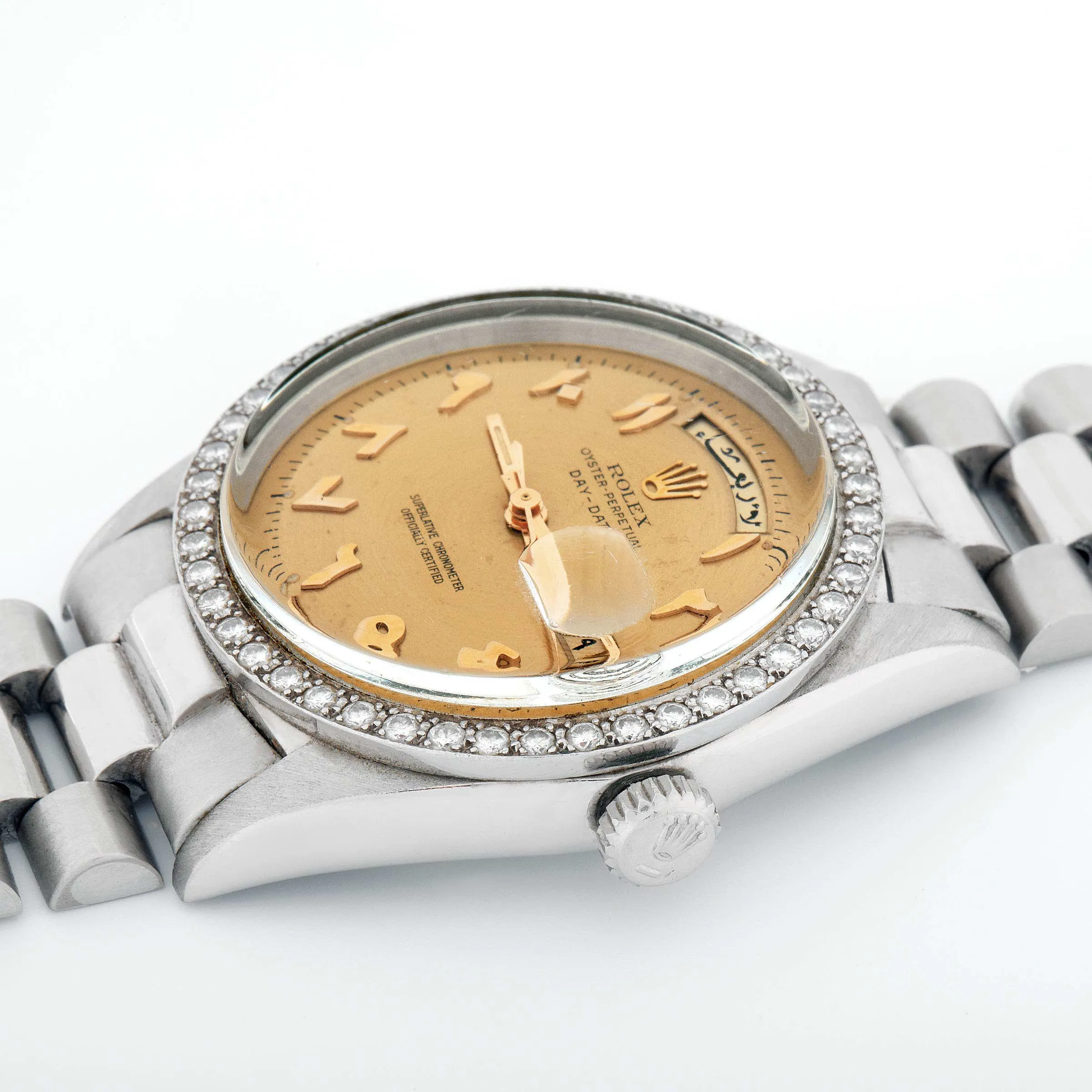 Rolex Day-Date 36 1804 36mm Platinum Champagne 2