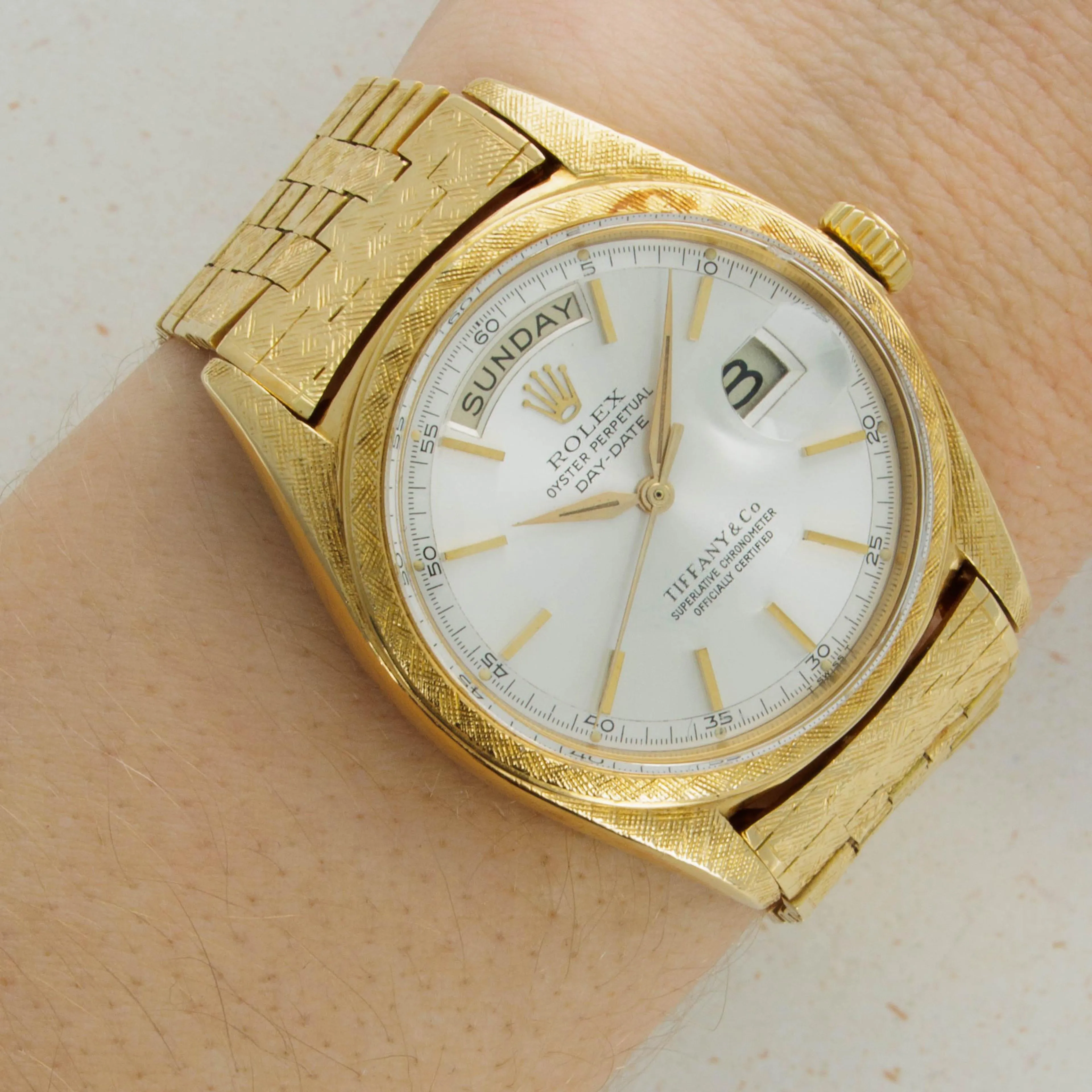 Rolex Day-Date 36 1806 36mm Yellow gold Silver 15