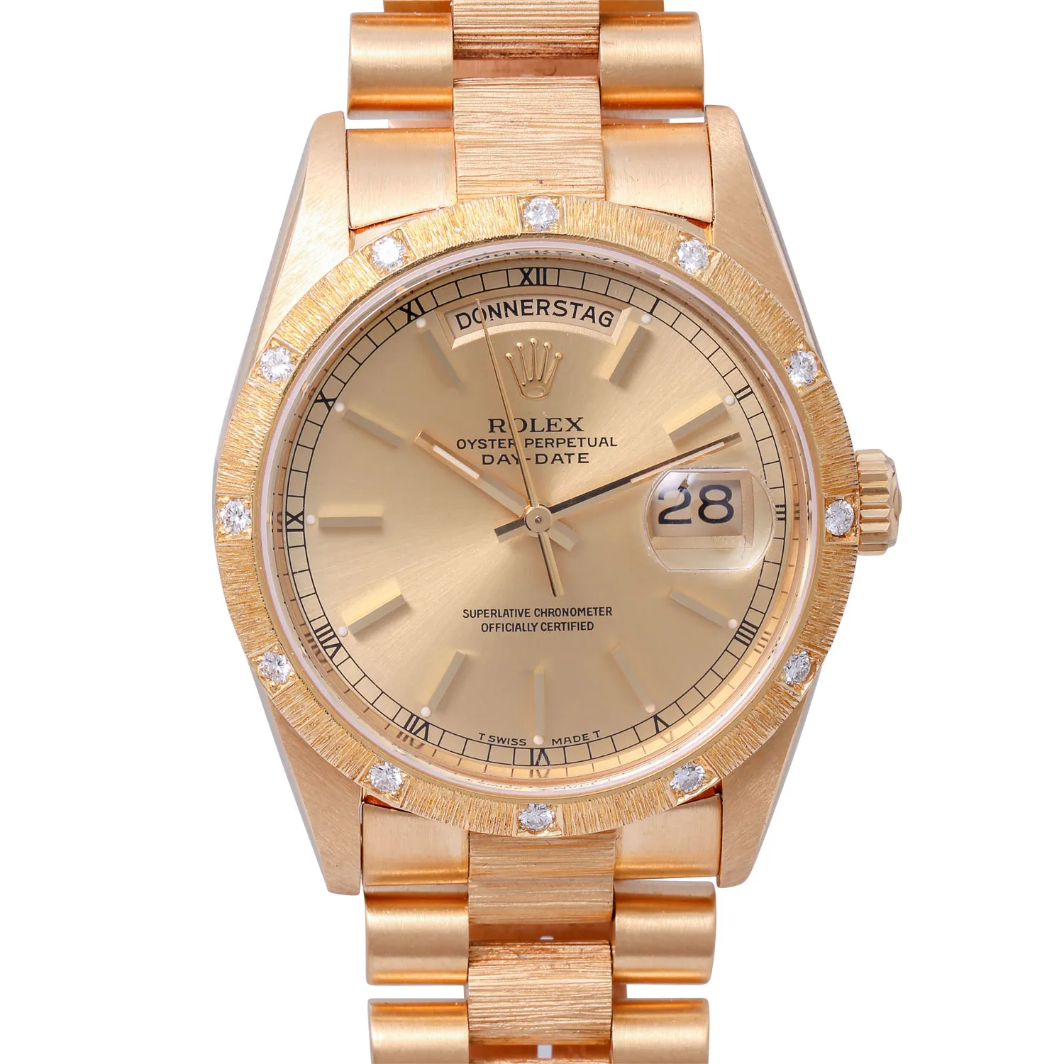 Rolex Day-Date 36 18248 36mm Yellow gold Champagne