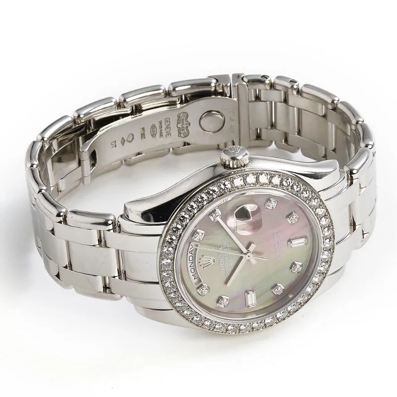 Rolex Day-Date 18946 39mm Platinum Mother-of-pearl 5