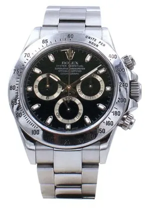 Rolex Daytona 116520 40mm Stainless steel Black