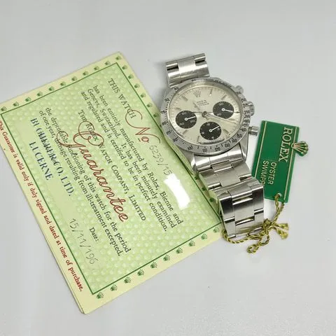 Rolex Daytona 6239 37mm Steel Silver