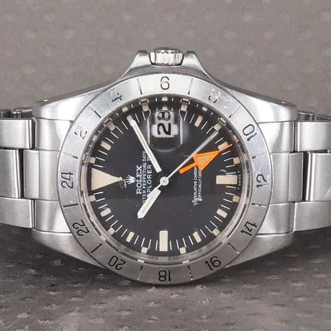 Rolex Explorer II 1655 40mm Stainless steel Black