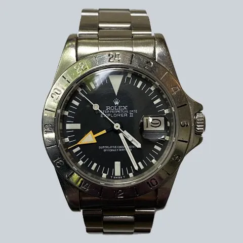 Rolex Explorer II 1655 38mm Stainless steel Black