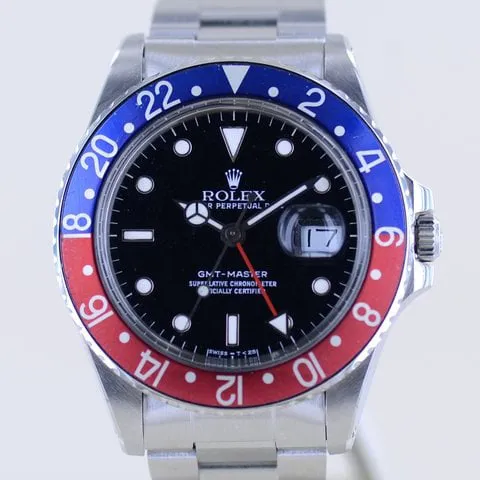 Rolex GMT-Master 16750 40mm Stainless steel Black