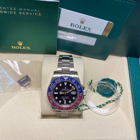 Rolex GMT-Master II 116719BLRO 40mm White gold Black