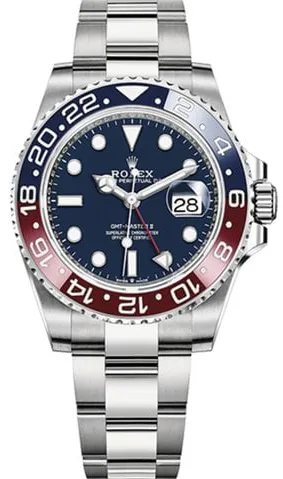 Rolex GMT-Master II 126719BLRO 40mm White gold Blue