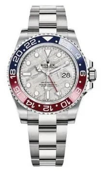 Rolex GMT-Master II 126719BLRO 40mm White gold Silver