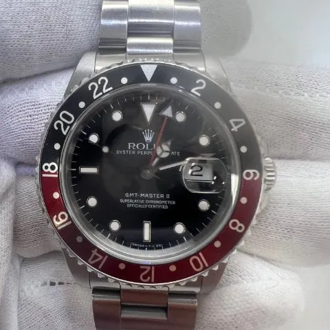 Rolex GMT-Master II 16710 40mm Stainless steel Black