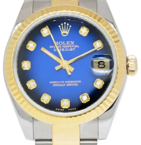 Rolex Datejust 31 178273 31mm Stainless steel Blue