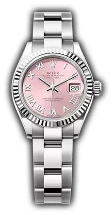 Rolex Lady-Datejust 279174 28mm Stainless steel Pink