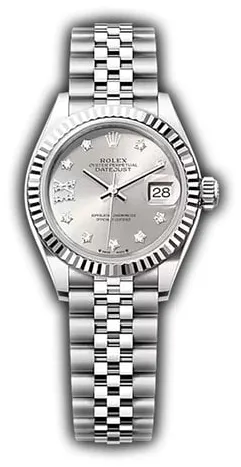 Rolex Lady-Datejust 279174 28mm Stainless steel Silver