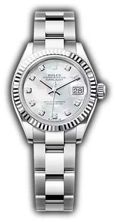 Rolex Lady-Datejust 279174 28mm Stainless steel Mother-of-pearl