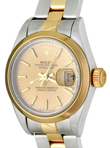 Rolex Lady-Datejust 69163 26mm Steel Champagne