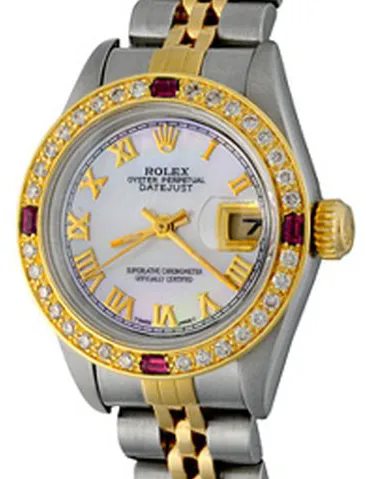 Rolex Lady-Datejust 69173 26mm Steel Mother-of-pearl