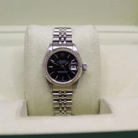 Rolex Lady-Datejust 69174 26mm Stainless steel Black