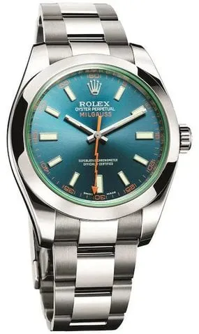 Rolex Milgauss 116400GV 40mm Stainless steel Blue