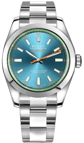 Rolex Milgauss 116400GV 40mm Stainless steel Blue