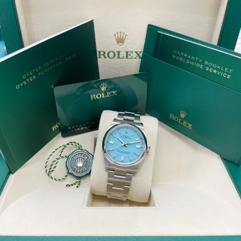 Rolex Oyster Perpetual 36 126000 36mm Steel Blue