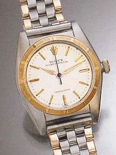 Rolex Oyster Perpetual 5011 32mm Yellow gold and Stainless steel Silver