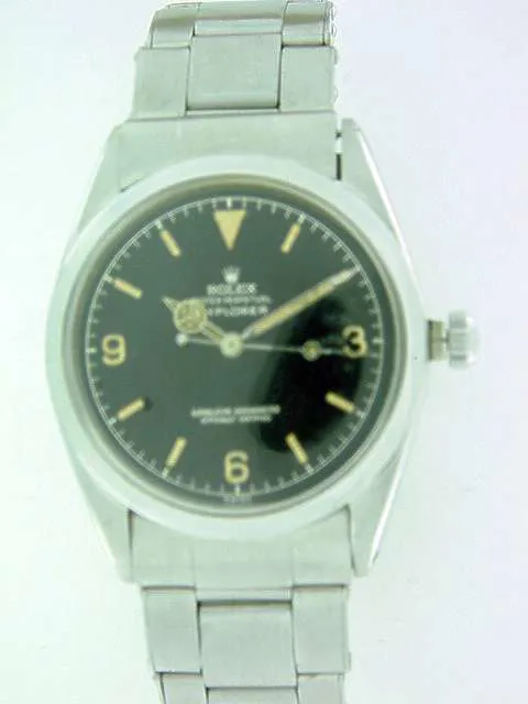 Rolex Oyster Perpetual 5504 35mm Stainless steel Black