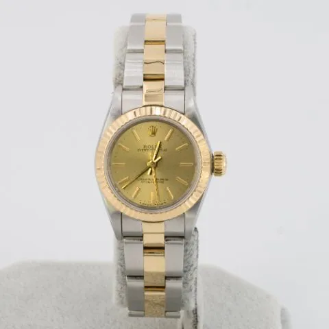 Rolex Oyster Perpetual 67193 26mm Yellow gold and Stainless steel Gold