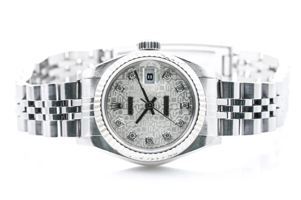 Rolex Datejust 79174G 26mm White gold and Stainless steel Silver