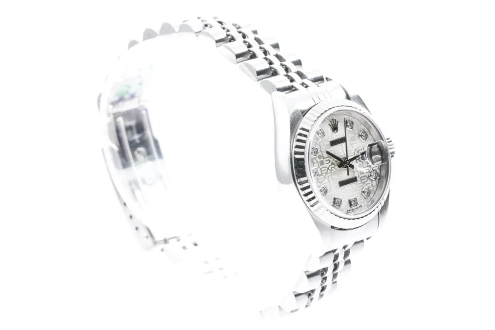 Rolex Datejust 79174G 26mm White gold and Stainless steel Silver 4