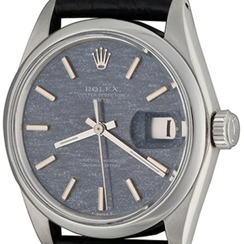 Rolex Oyster Perpetual Date 1500 34mm Steel Blue