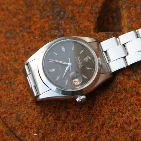 Rolex Oyster Date 6494 34mm Stainless steel White