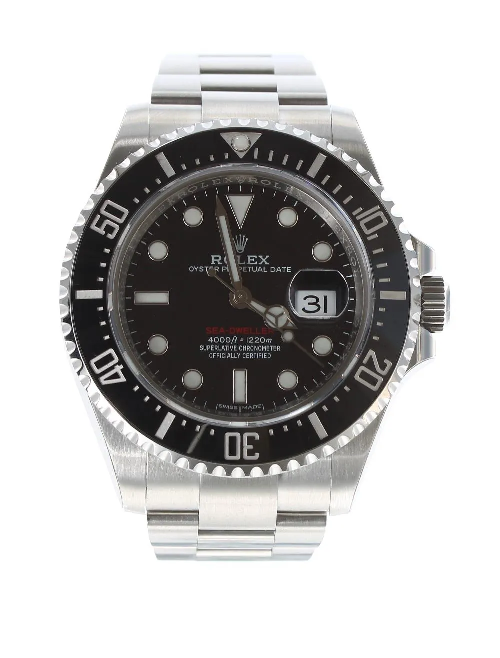 Rolex Sea-Dweller 126600 43mm Stainless steel Black