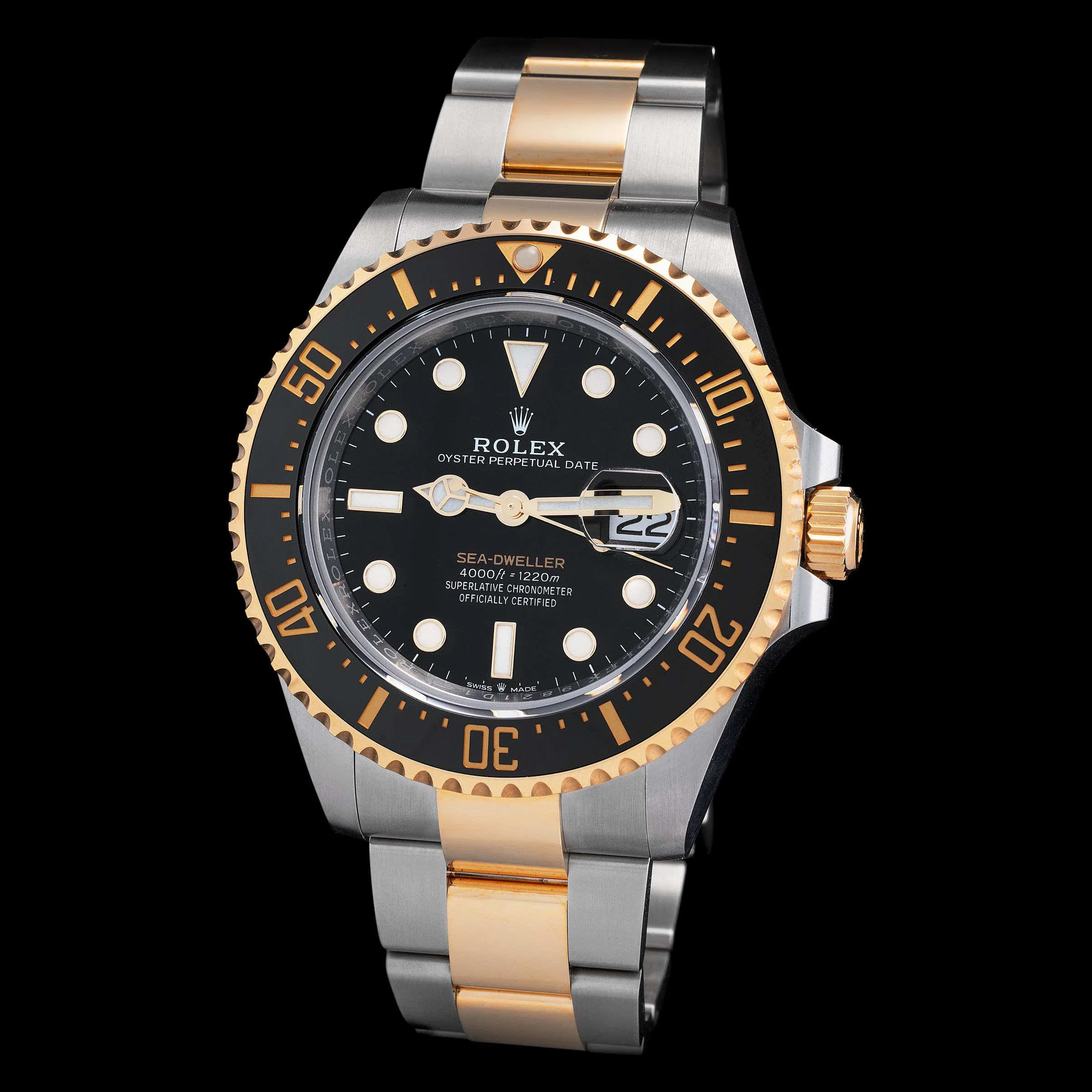 Rolex Sea-Dweller 126603 43mm Stainless steel Black