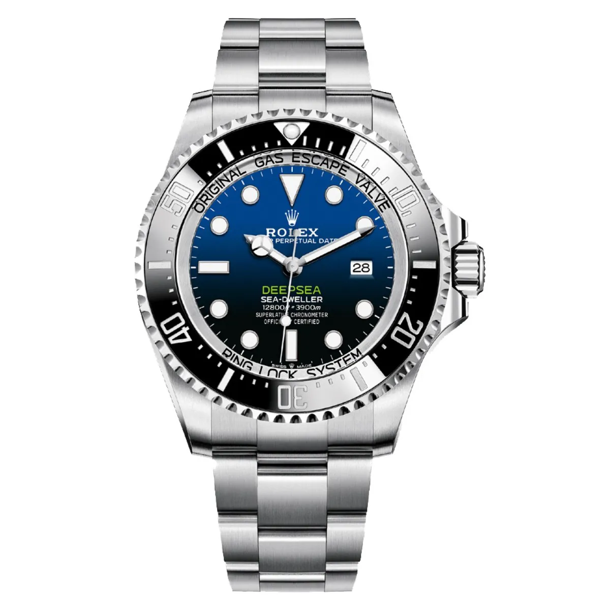 Rolex Sea-Dweller Deepsea 126660 44mm Stainless steel Black