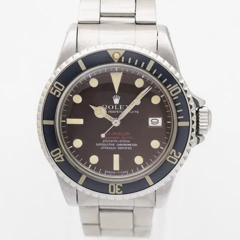 Rolex Sea-Dweller 1665 40mm Stainless steel Black