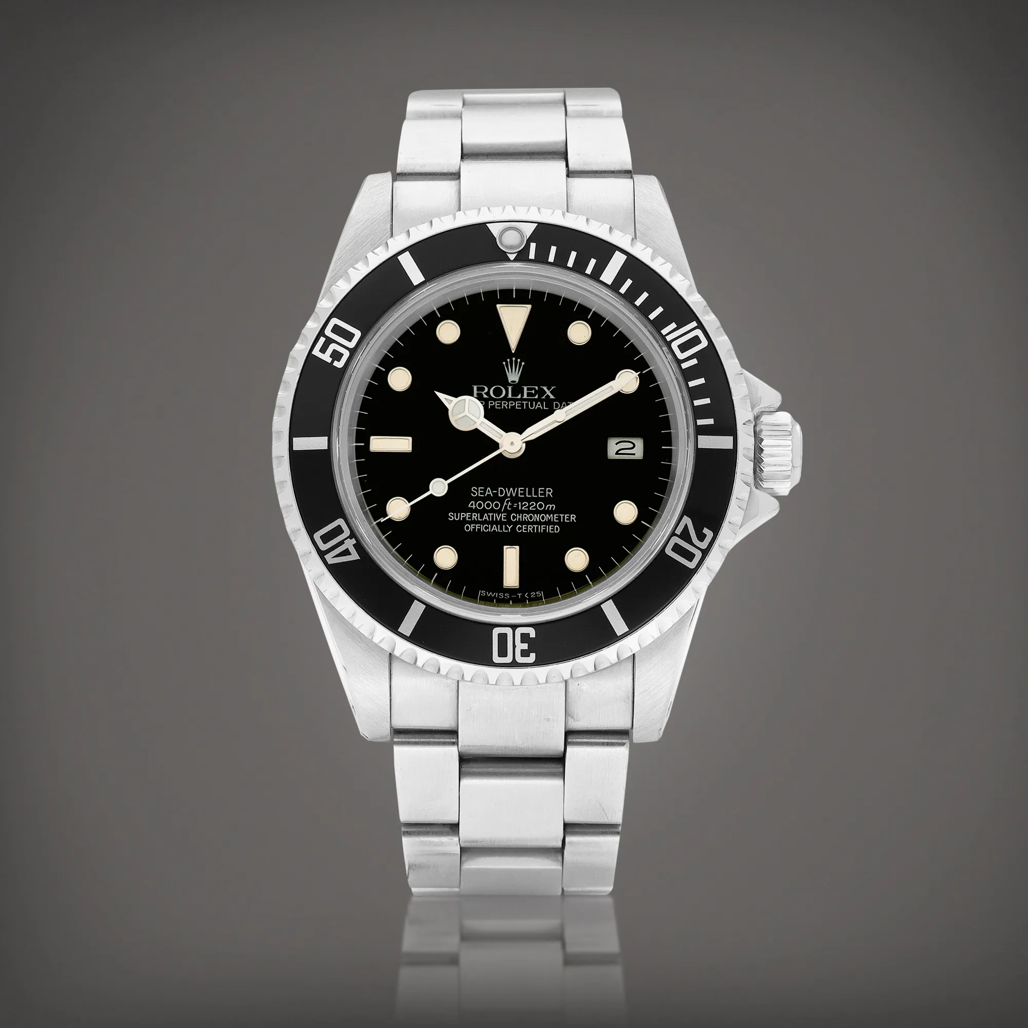 Rolex Sea-Dweller 16660 40mm Stainless steel Black