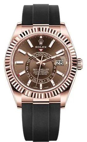 Rolex Sky-Dweller 326235 42mm Rose gold Brown